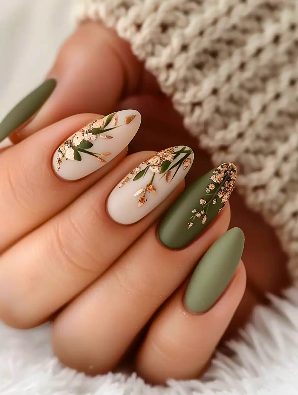 مدل ناخن سبز شیک و فانتزی