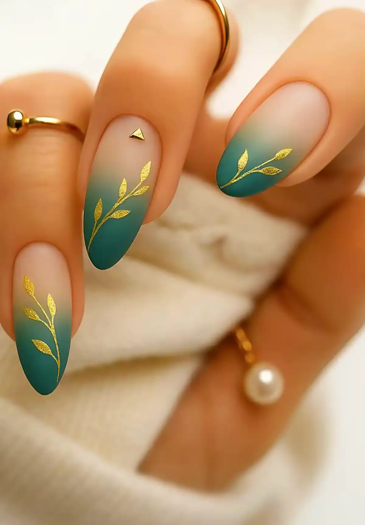 مدل ناخن سبز شیک و فانتزی