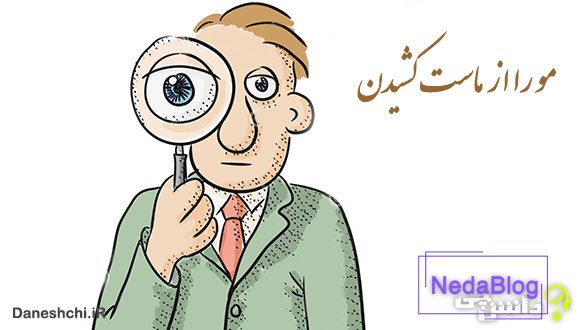 ضرب المثل مو را از ماست کشیدن