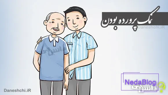 معنی ضرب المثل ” نمک پرورده بودن “