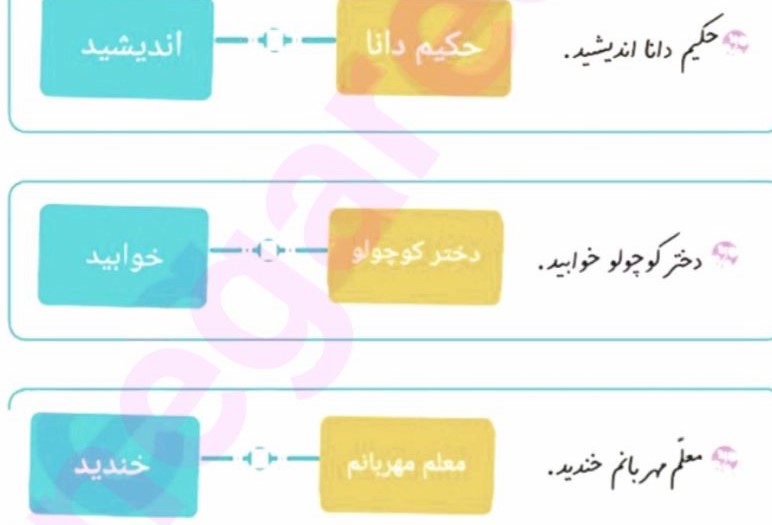 جواب صفحه ۷۰ نگارش چهارم دبستان