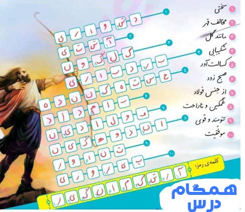 جواب هنر و سرگرمی صفحه 41 نگارش چهارم