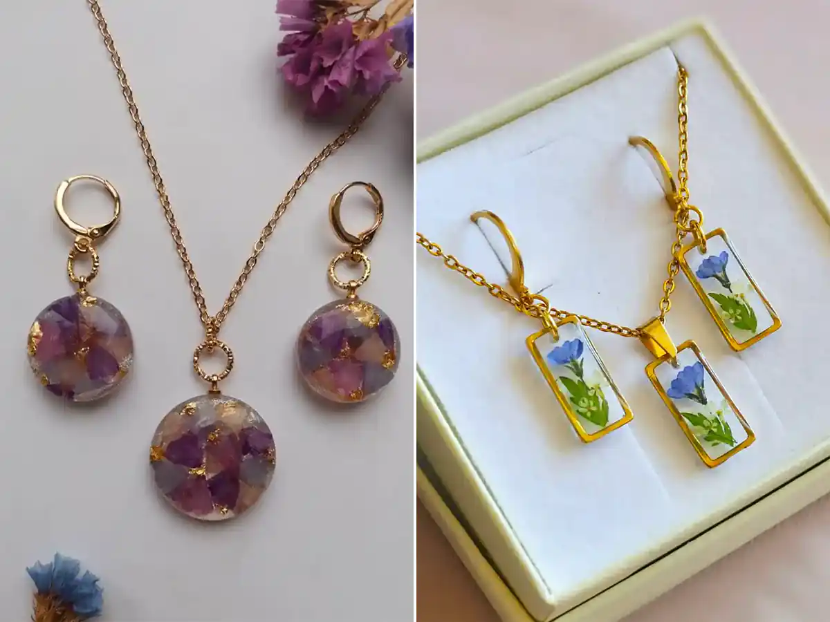 نیم ست رزین شیک و جذاب