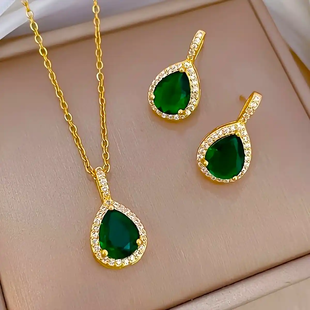 نیم ست طلا خوش ساخت