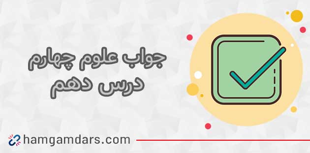 جواب فعالیت های درس 10 علوم چهارم