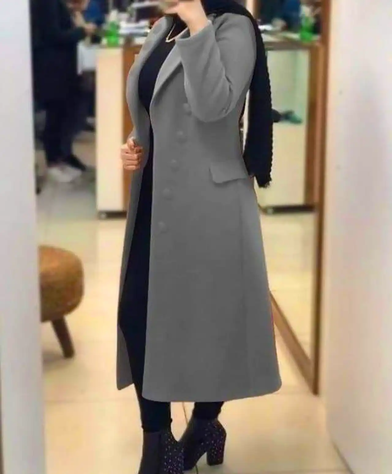 پالتو بلند و خاص زنانه