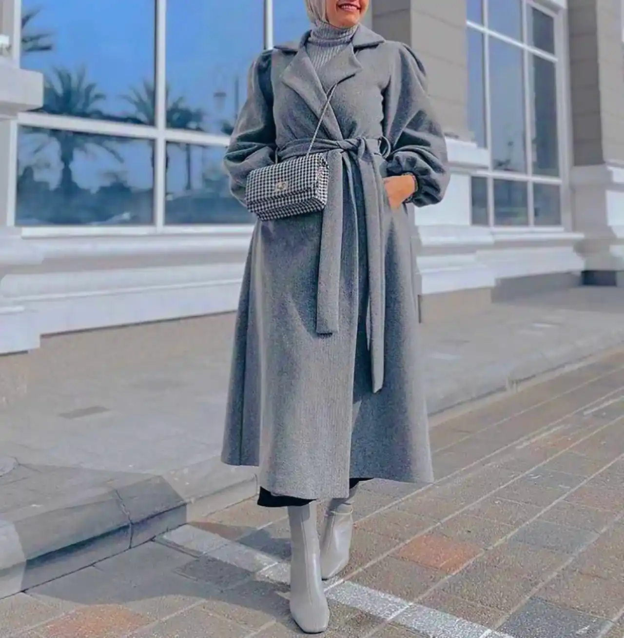 پالتو بلند و خاص زنانه