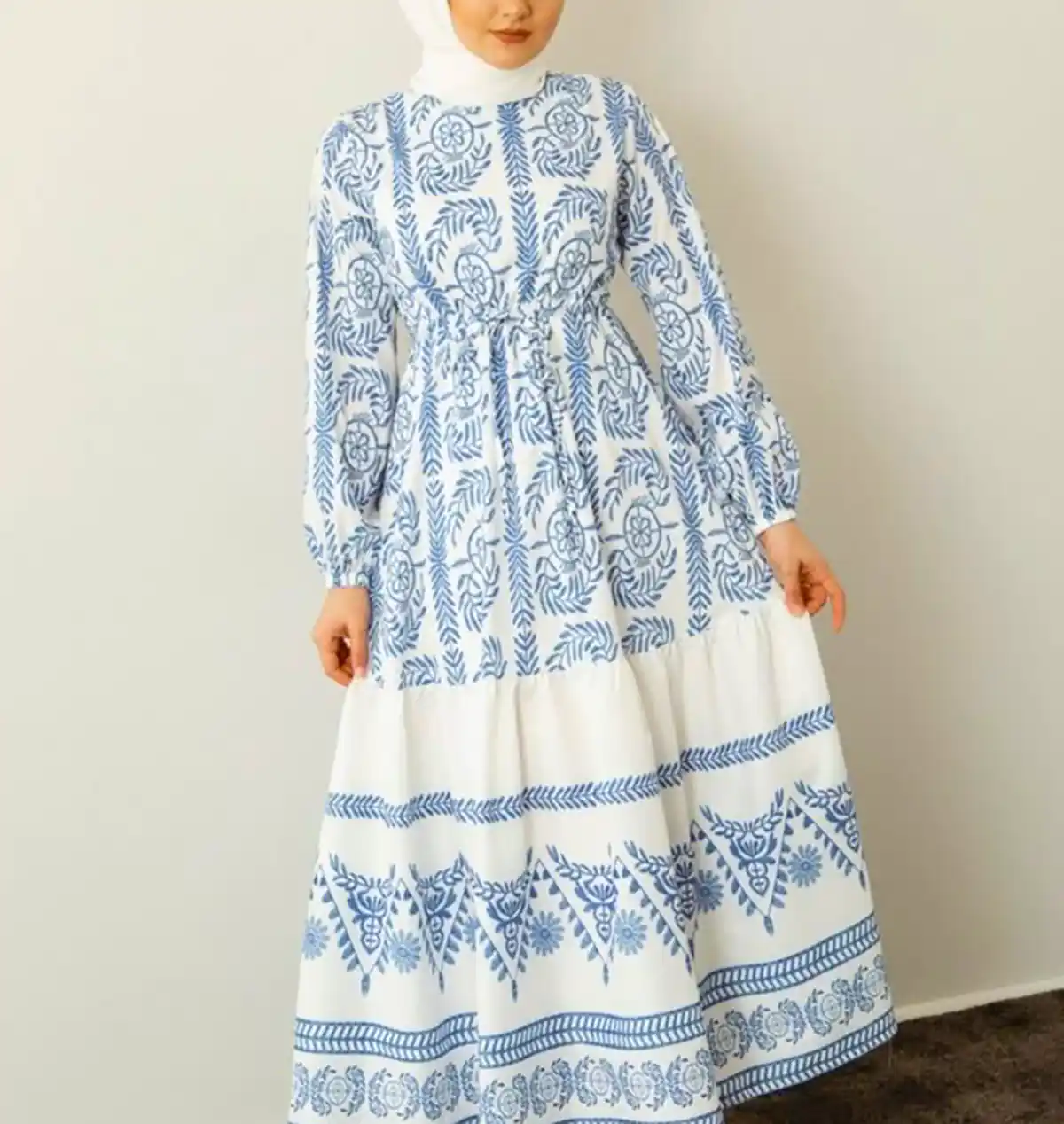 پیراهن بلند خوش فرم زنانه