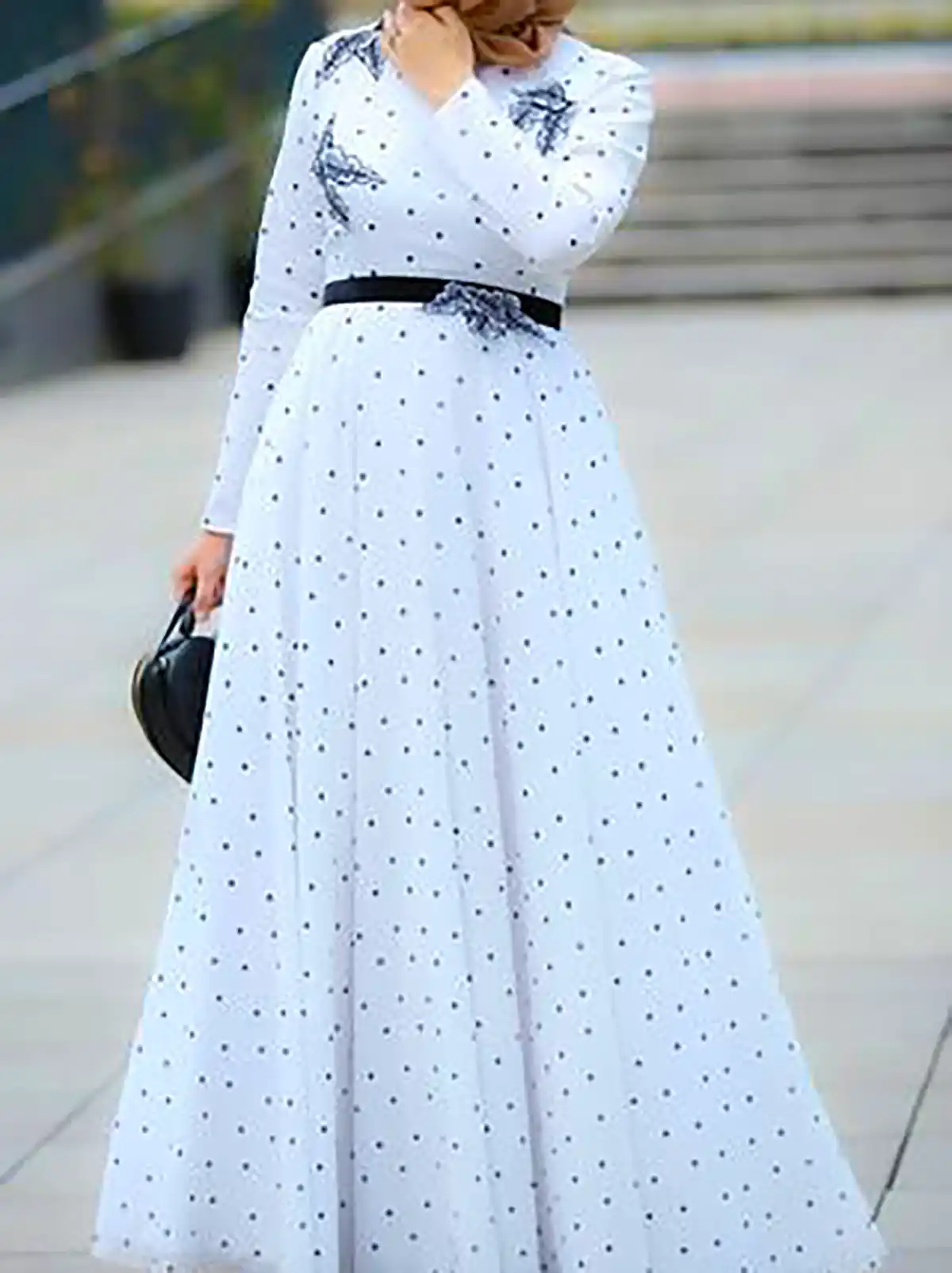 پیراهن بلند خوش فرم زنانه