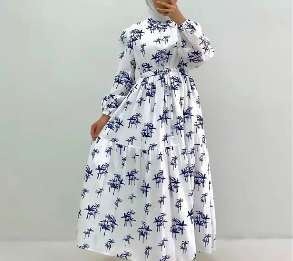 پیراهن بلند خوش فرم زنانه