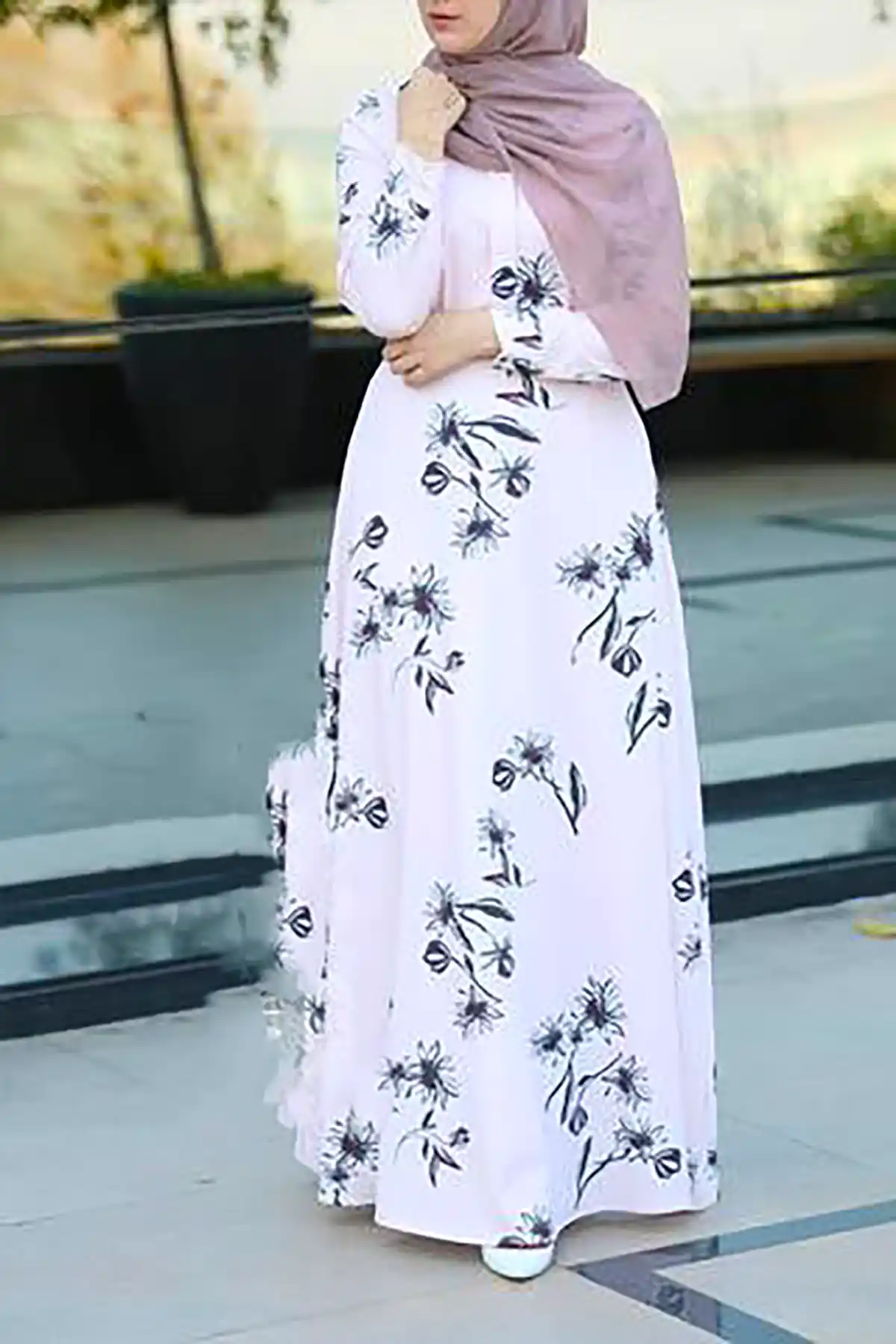 پیراهن بلند خوش فرم زنانه