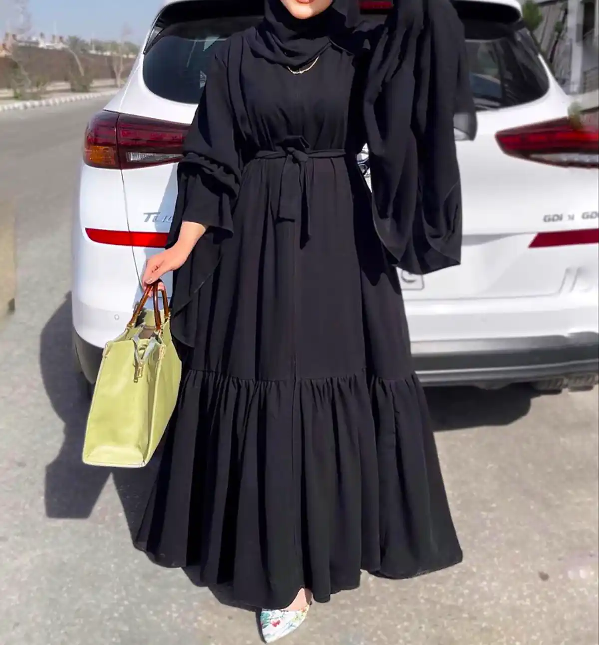 پیراهن بلند تابستانی طرحدار