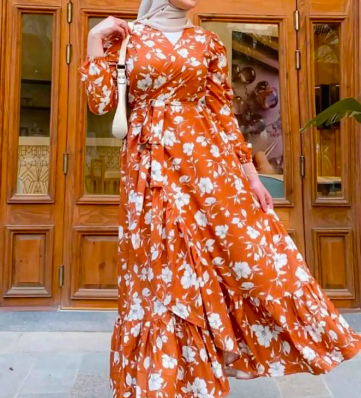 پیراهن بلند تابستانی طرحدار