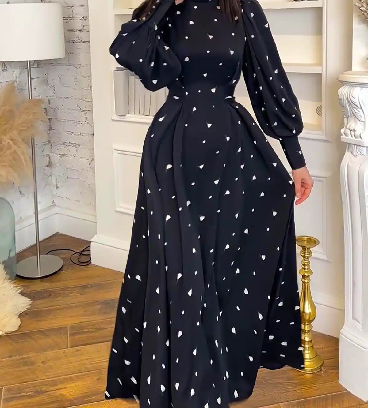 پیراهن بلند تابستانی طرحدار