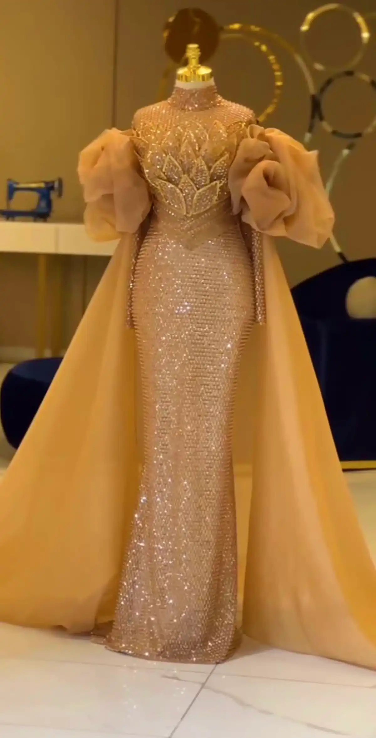 پیراهن مجلسی حنابندان شیک