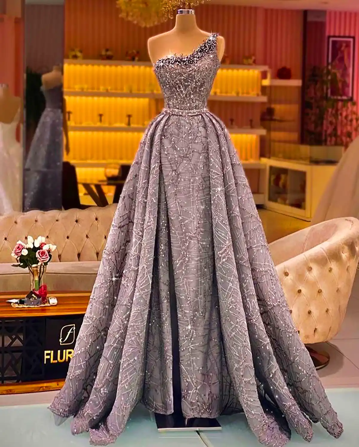 پیراهن مجلسی حنابندان شیک