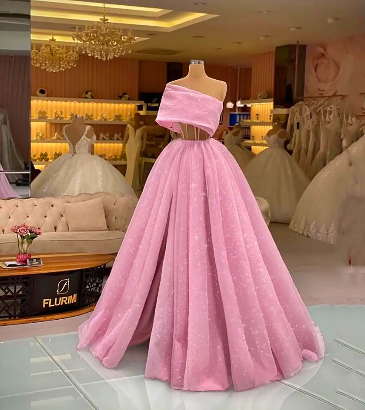 پیراهن مجلسی حنابندان شیک