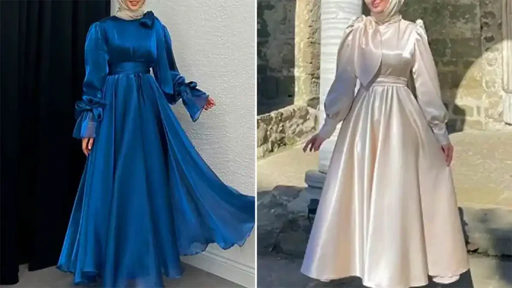 پیراهن مجلسی کلاسیک تالاری