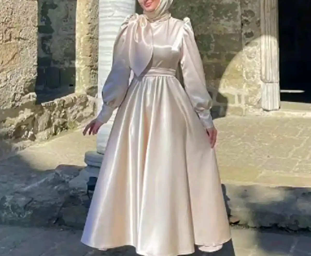 پیراهن مجلسی کلاسیک تالاری