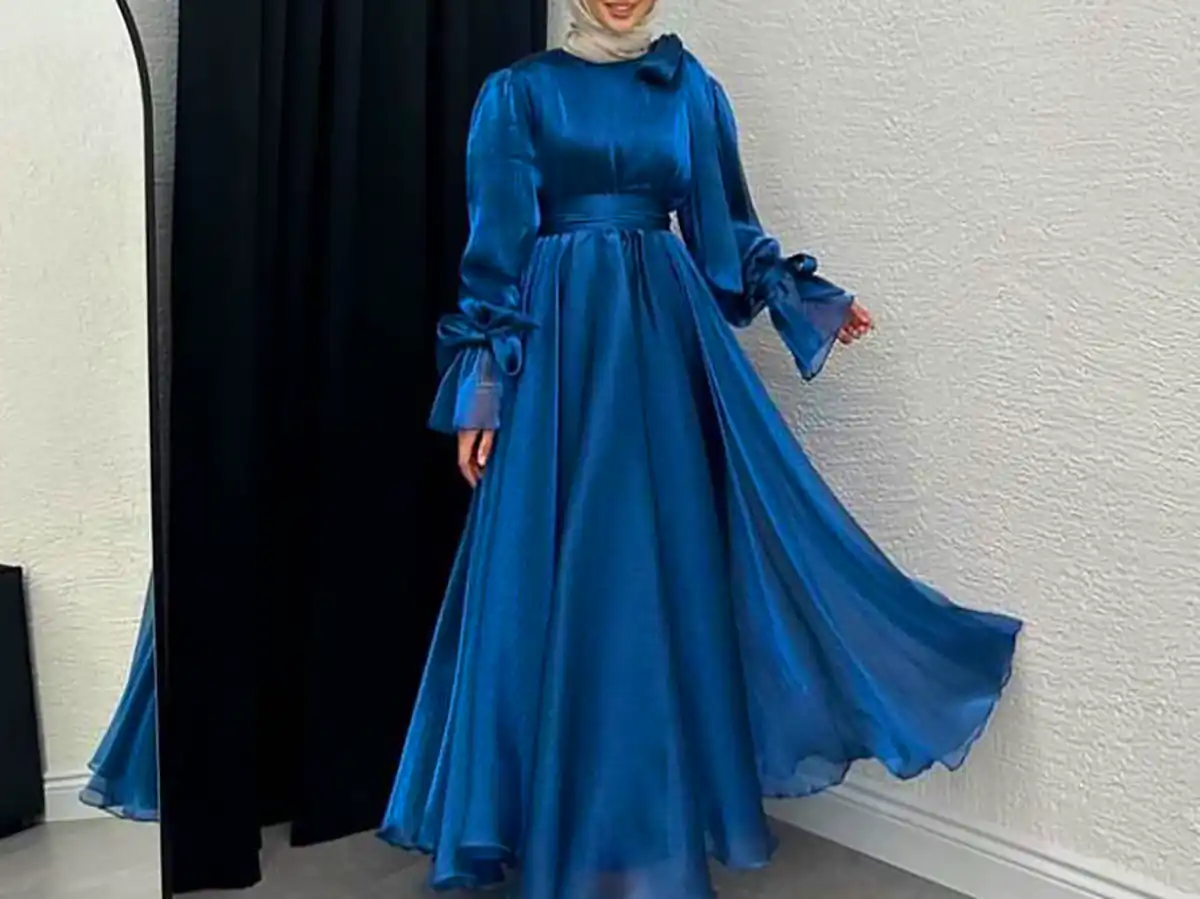 پیراهن مجلسی کلاسیک تالاری