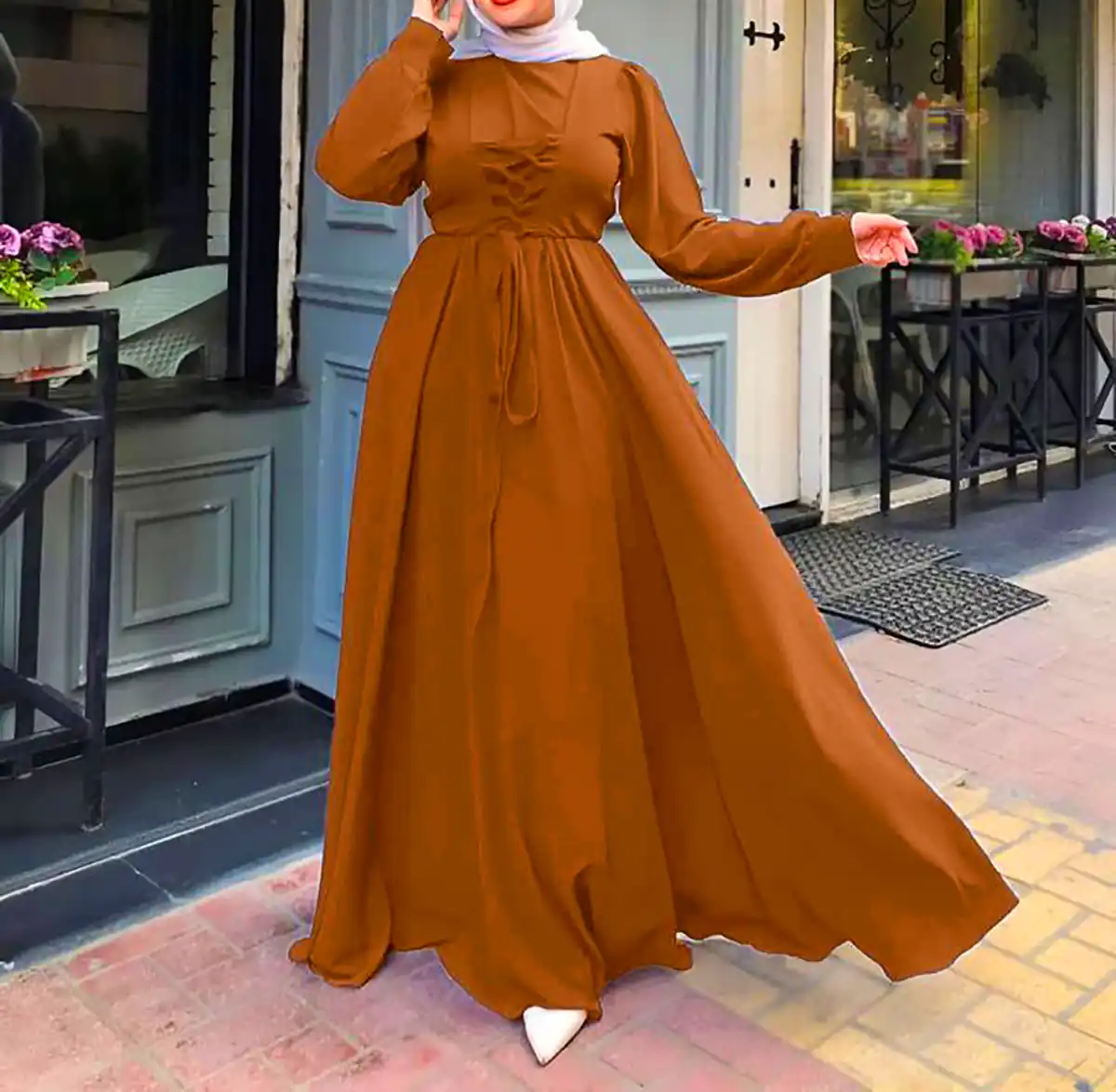 پیراهن مجلسی کلاسیک تالاری