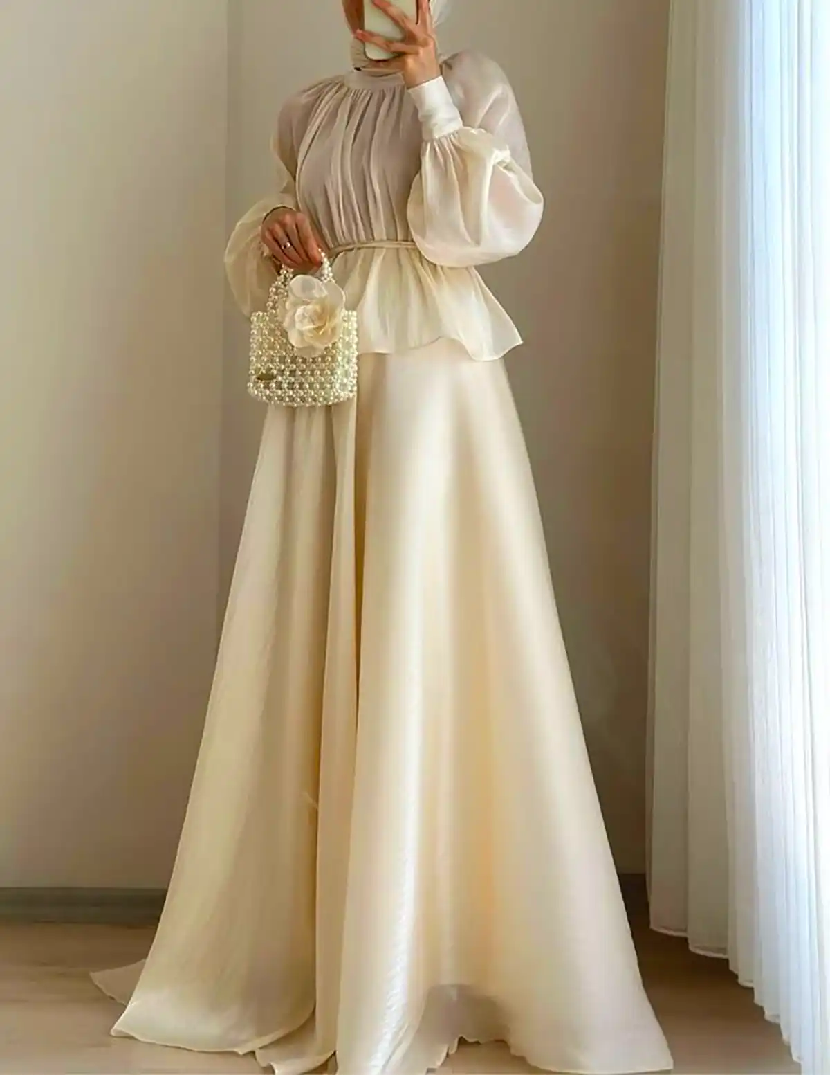 پیراهن مجلسی کلاسیک تالاری