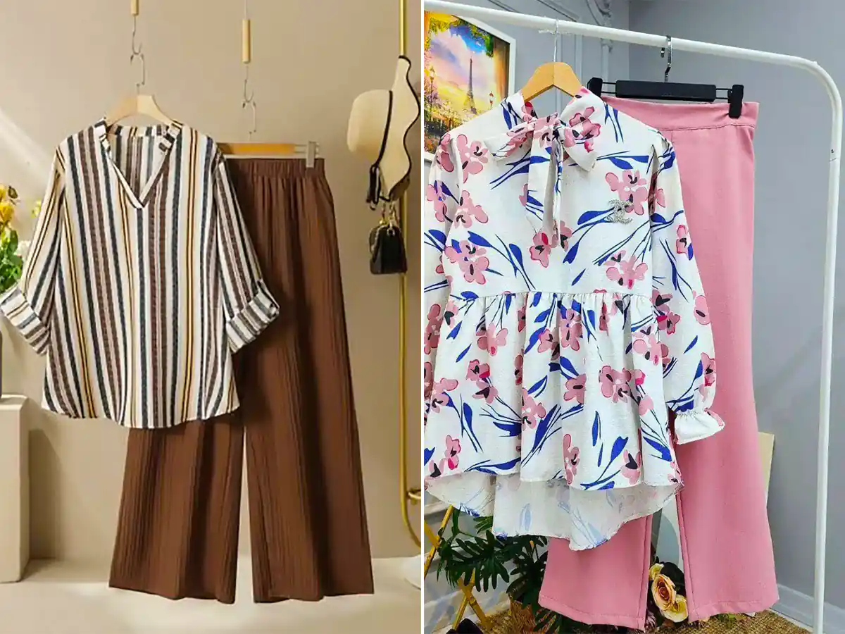 پیراهن شلوار زنانه بینظیر