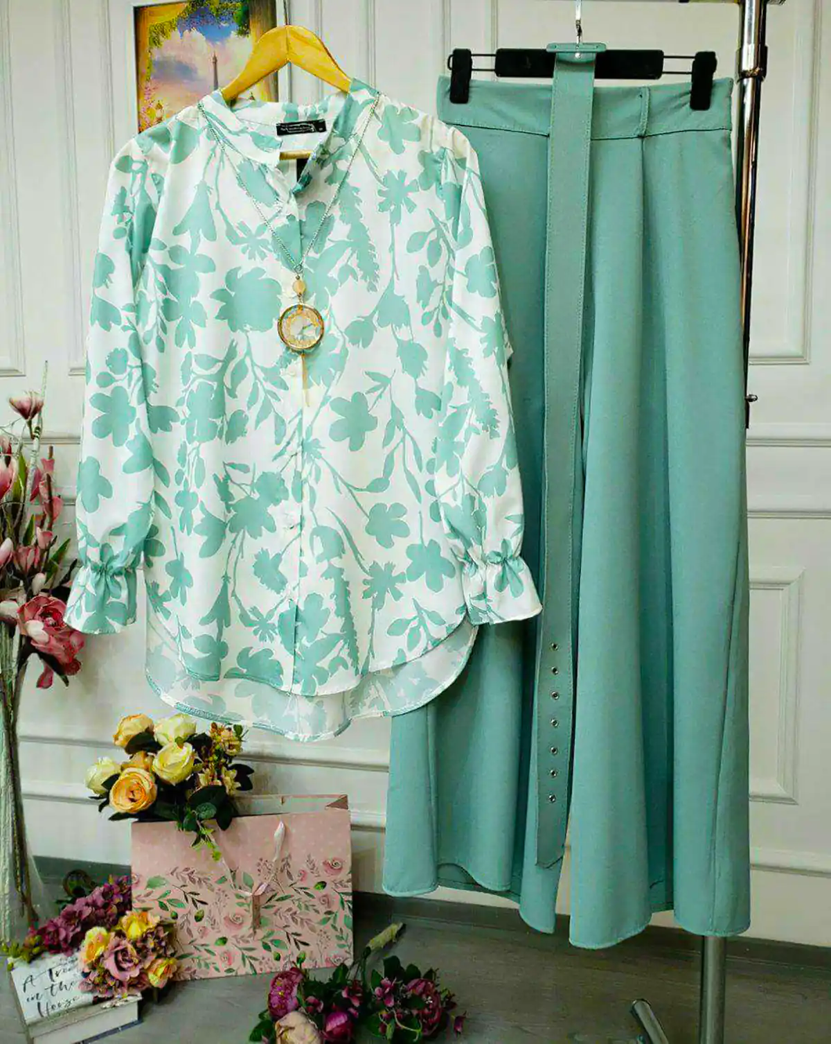 پیراهن شلوار زنانه بینظیر