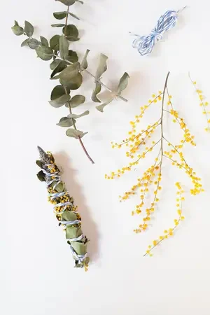چوب اسماج با گل خشک طبیعی