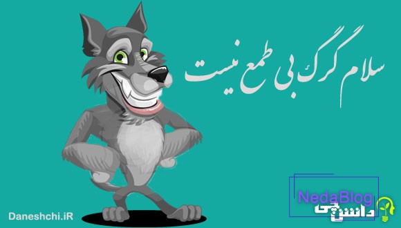 معنی ضرب المثل سلام گرگ بی طمع نیست