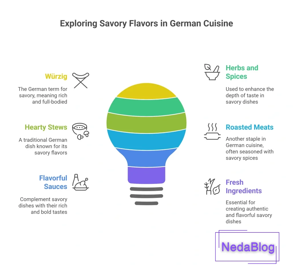مرزه به آلمانی