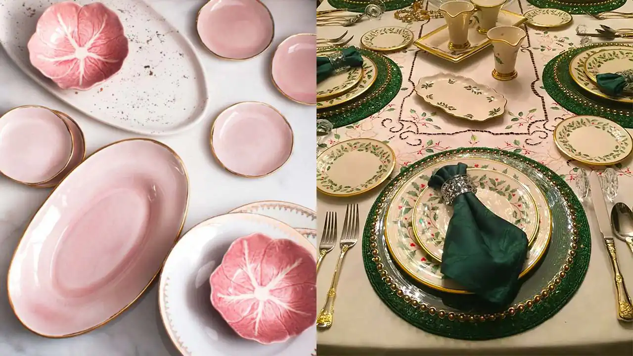 جدیدترین مدل سرویس غذاخوری چینی + زیباترین مدل های سرویس چینی لاکچری