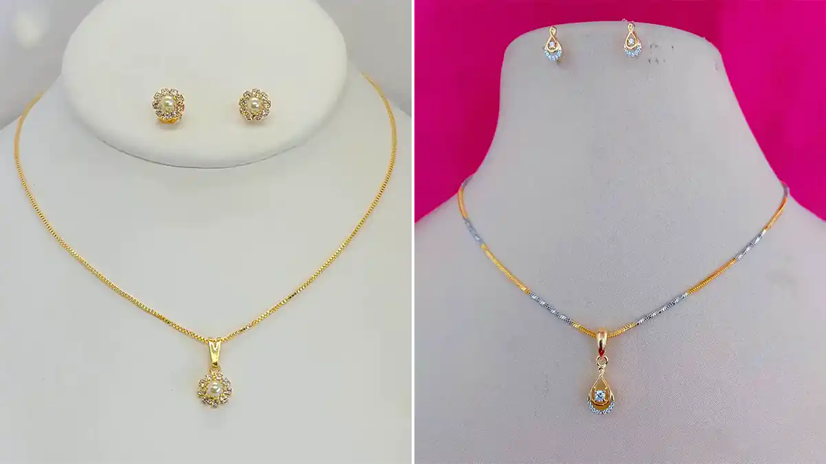 سرویس ظریف طلای عروس 