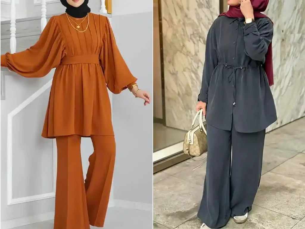 ست لباس بیرونی زنانه