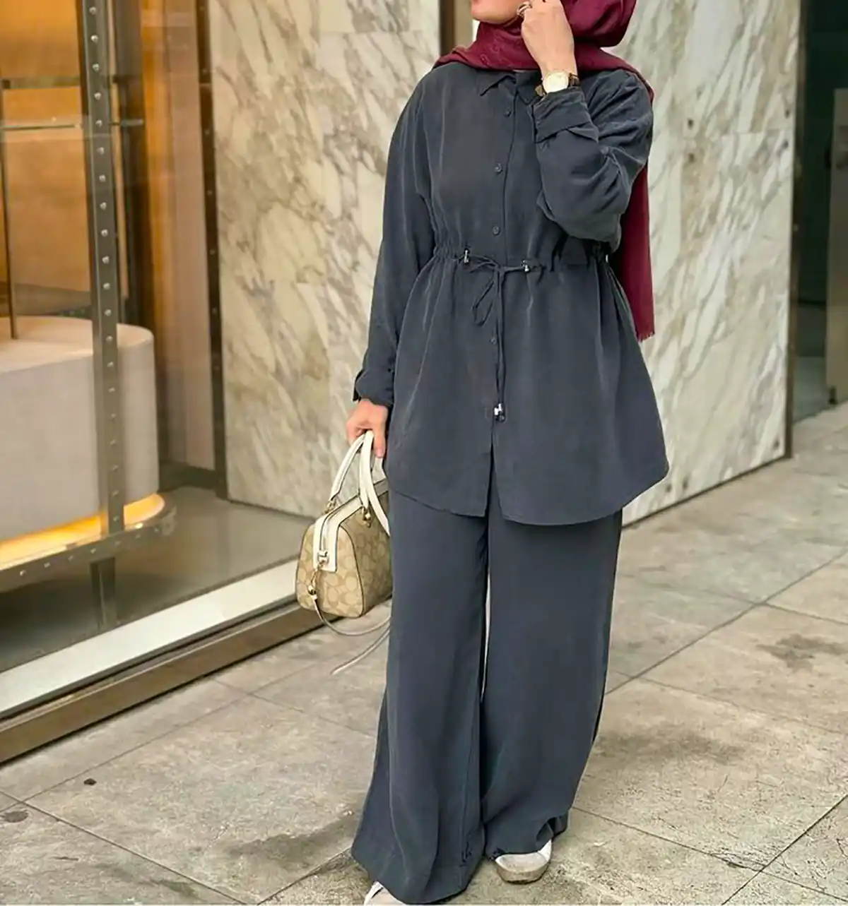 ست لباس بیرونی زنانه