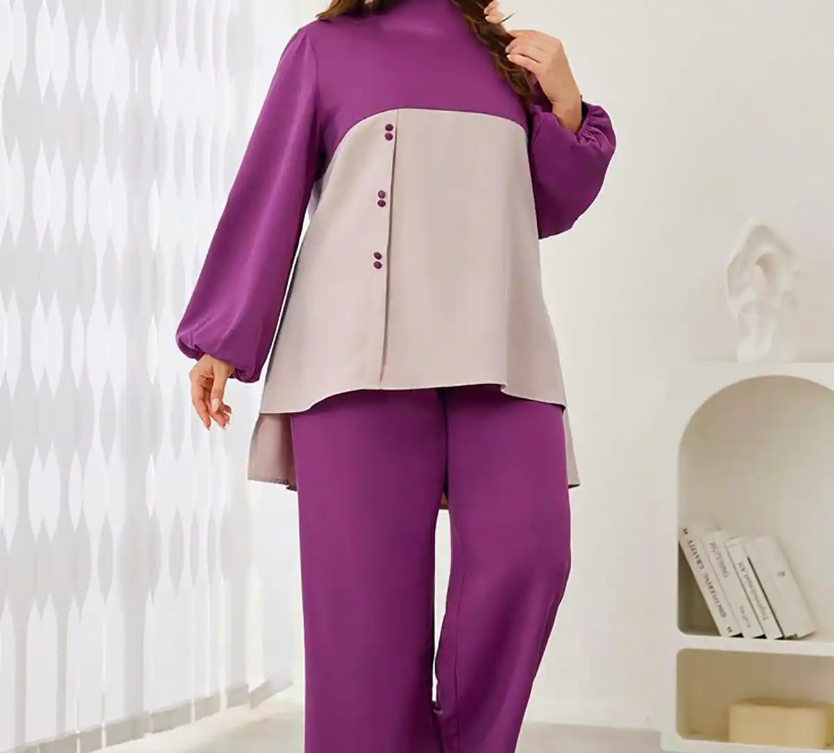 ست لباس بیرونی زنانه