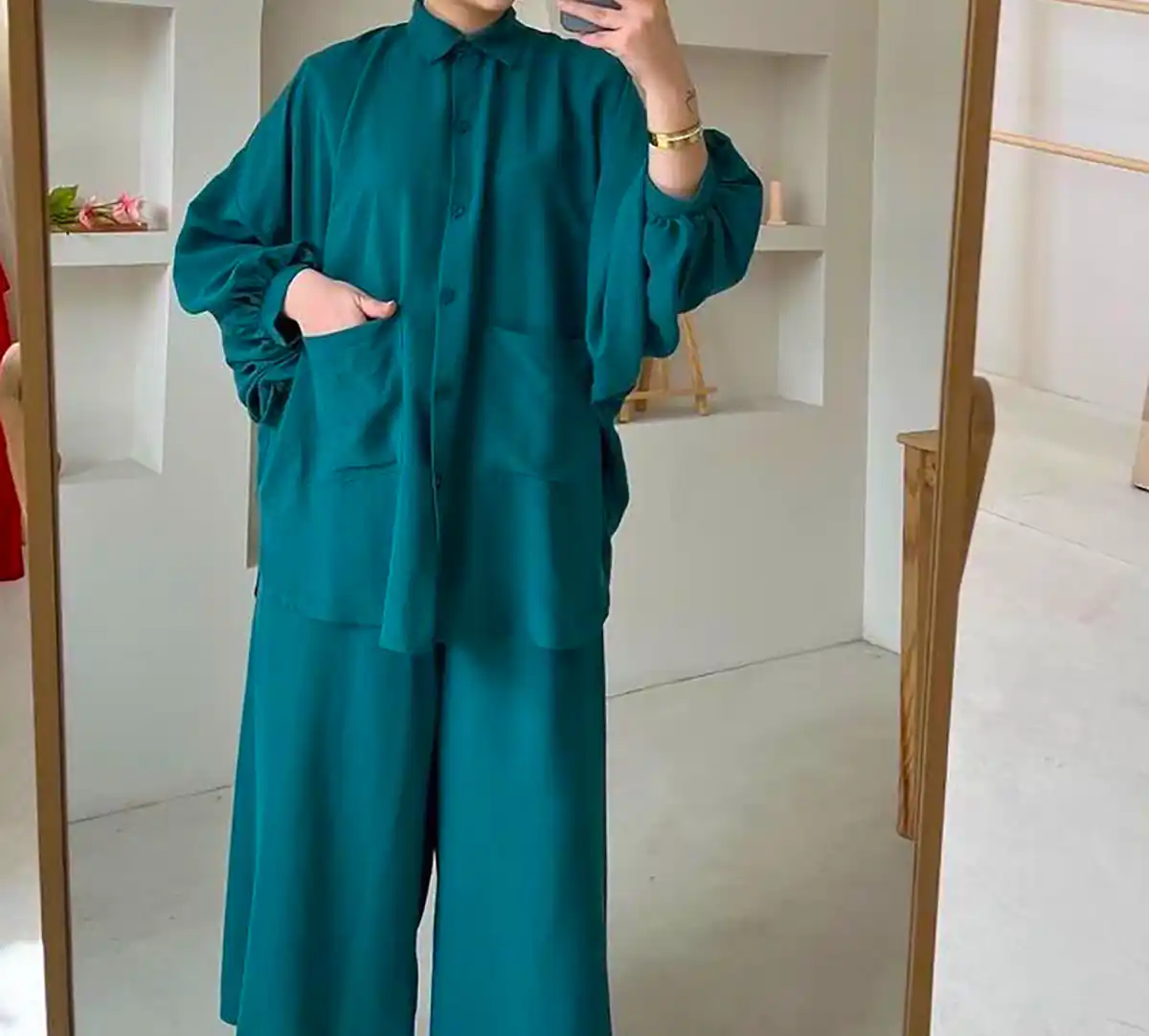 ست لباس بیرونی زنانه