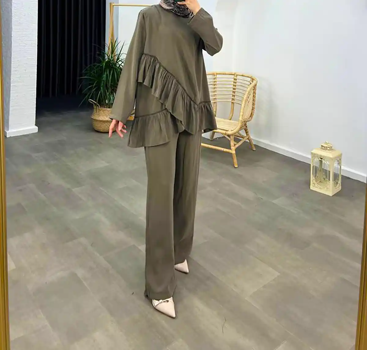 ست لباس بیرونی زنانه