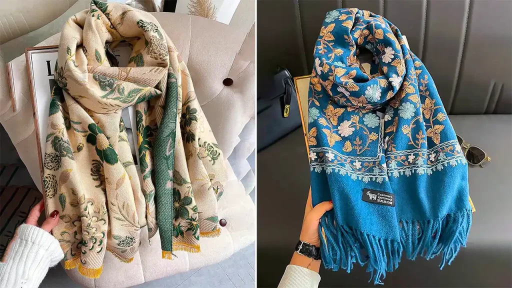 شال ضخیم پاییزی