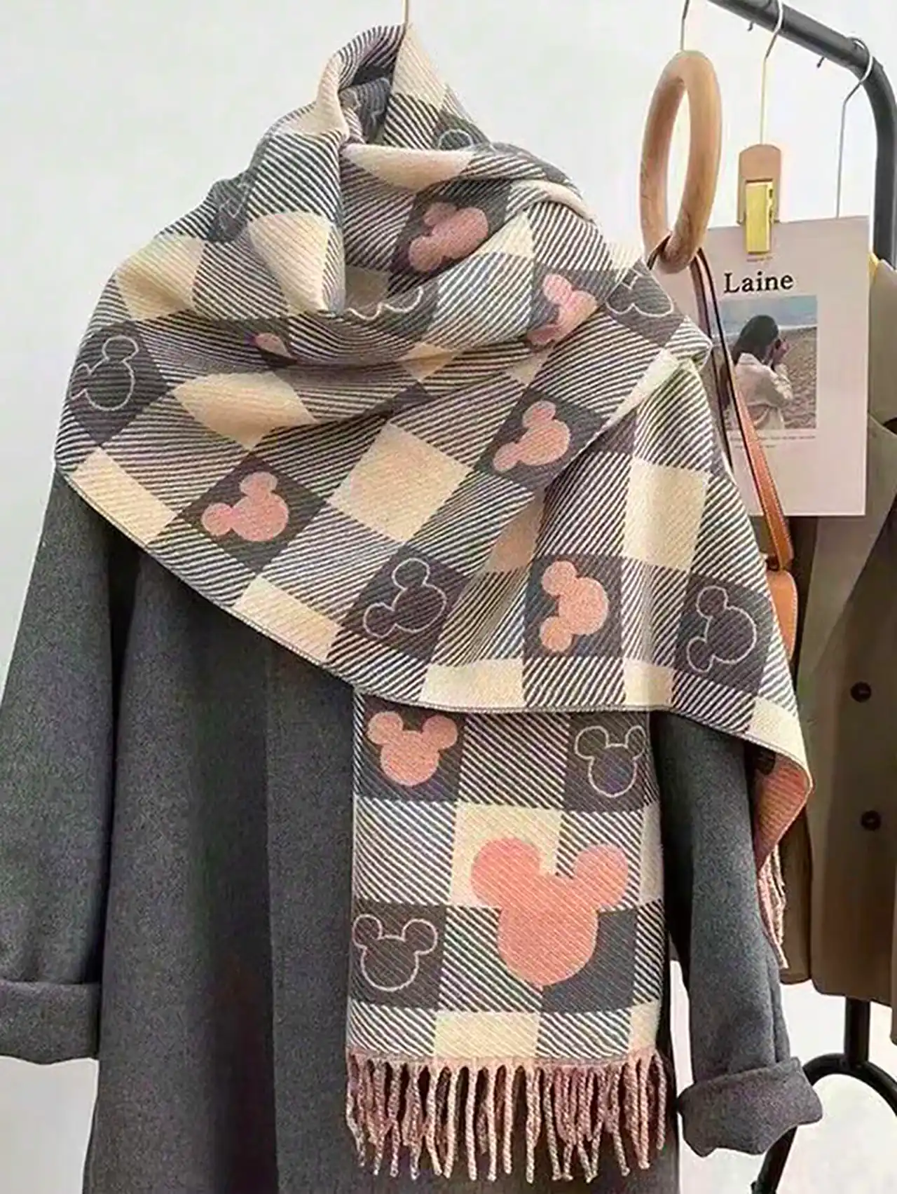 شال ضخیم پاییزی