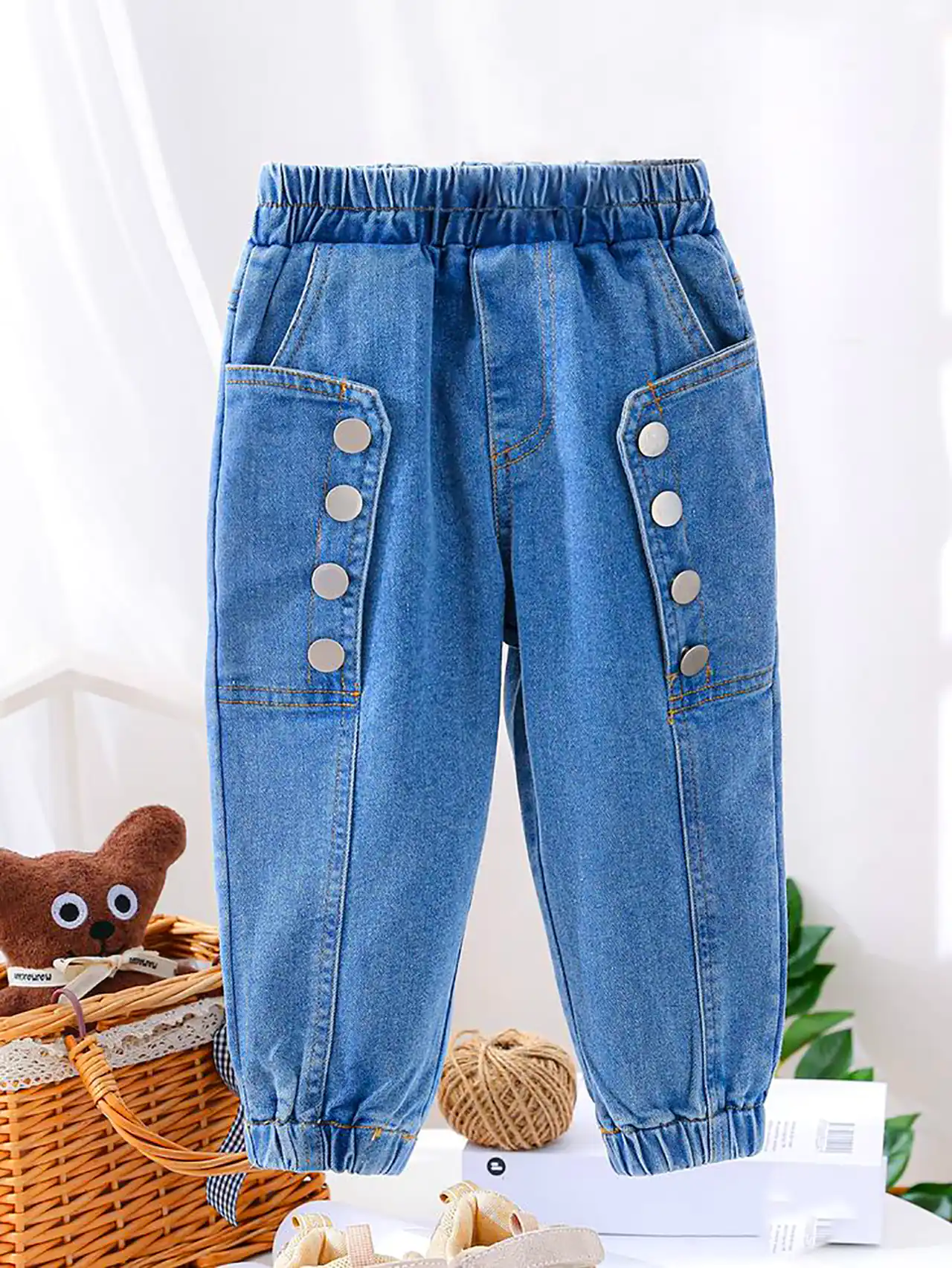 شلوار لی بچه گانه جذاب