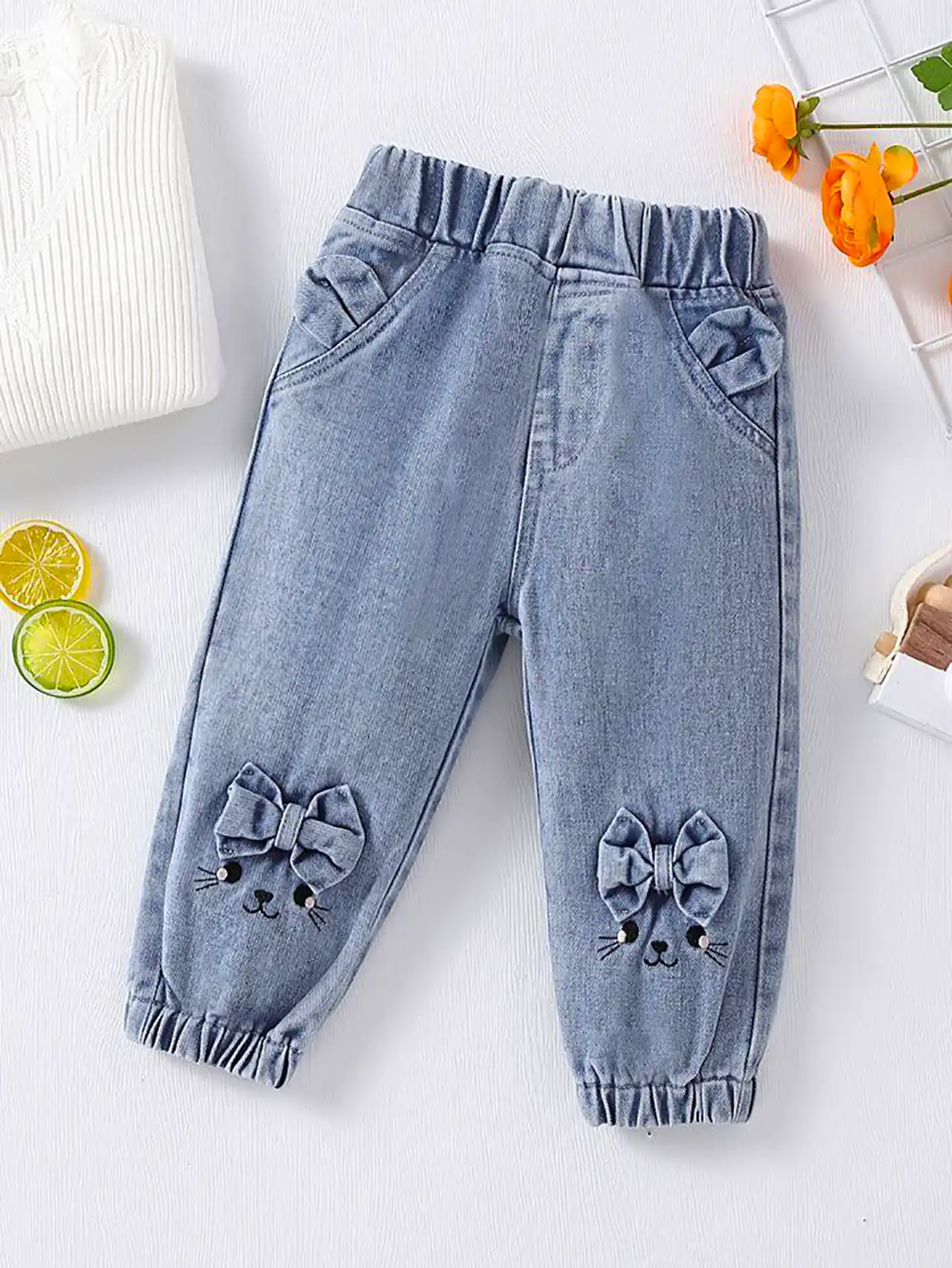 شلوار لی بچه گانه جذاب