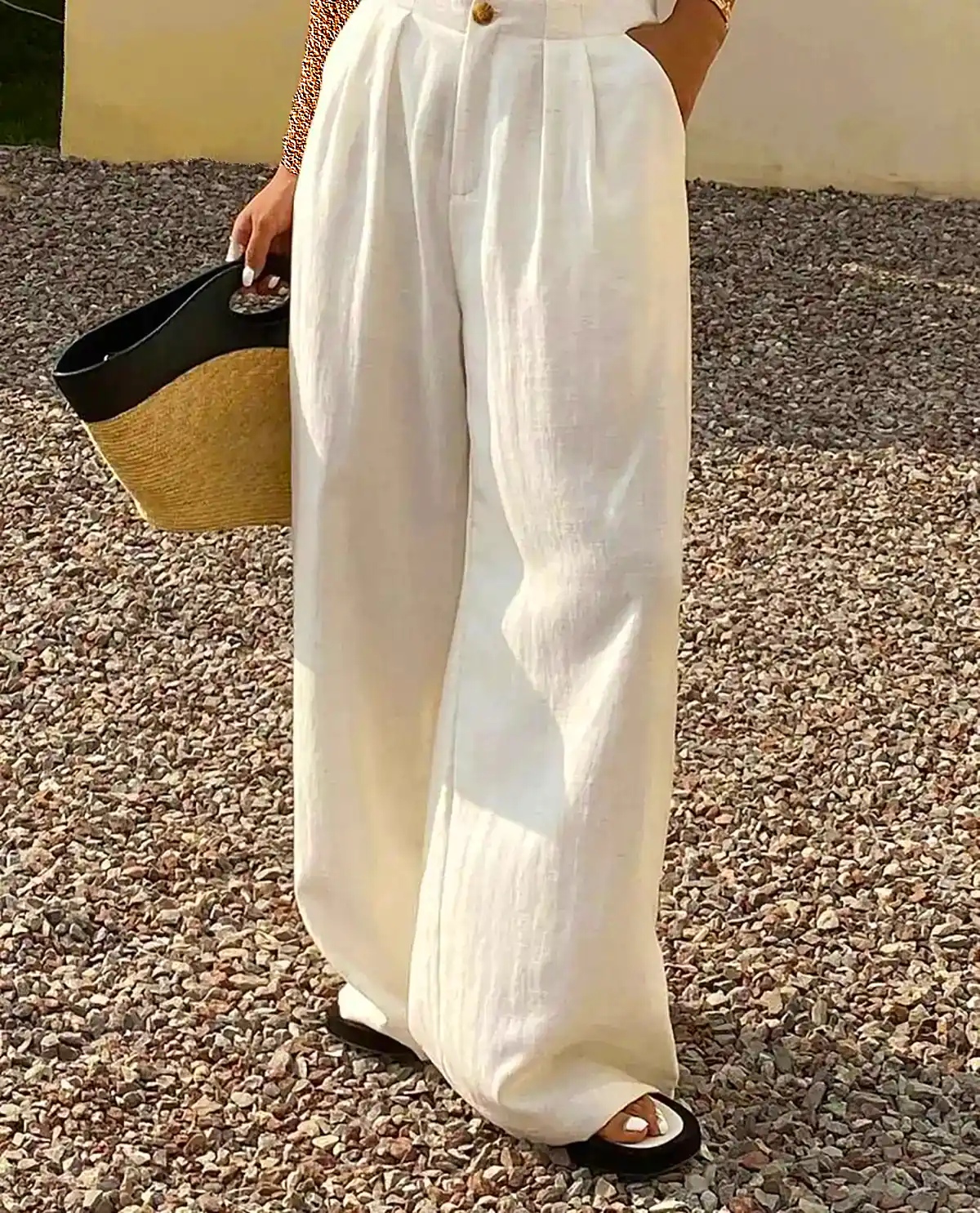 شلوار پارچه ای ترند تابستانه