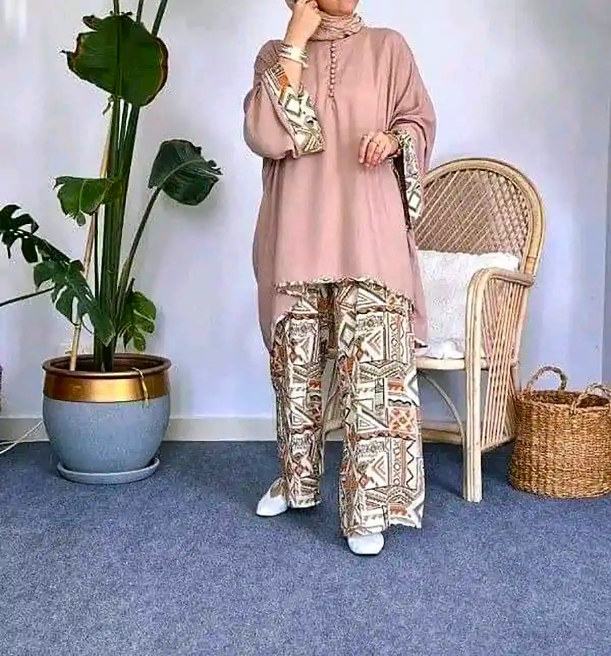 شومیز شلوار سایز بزرگ زیبا