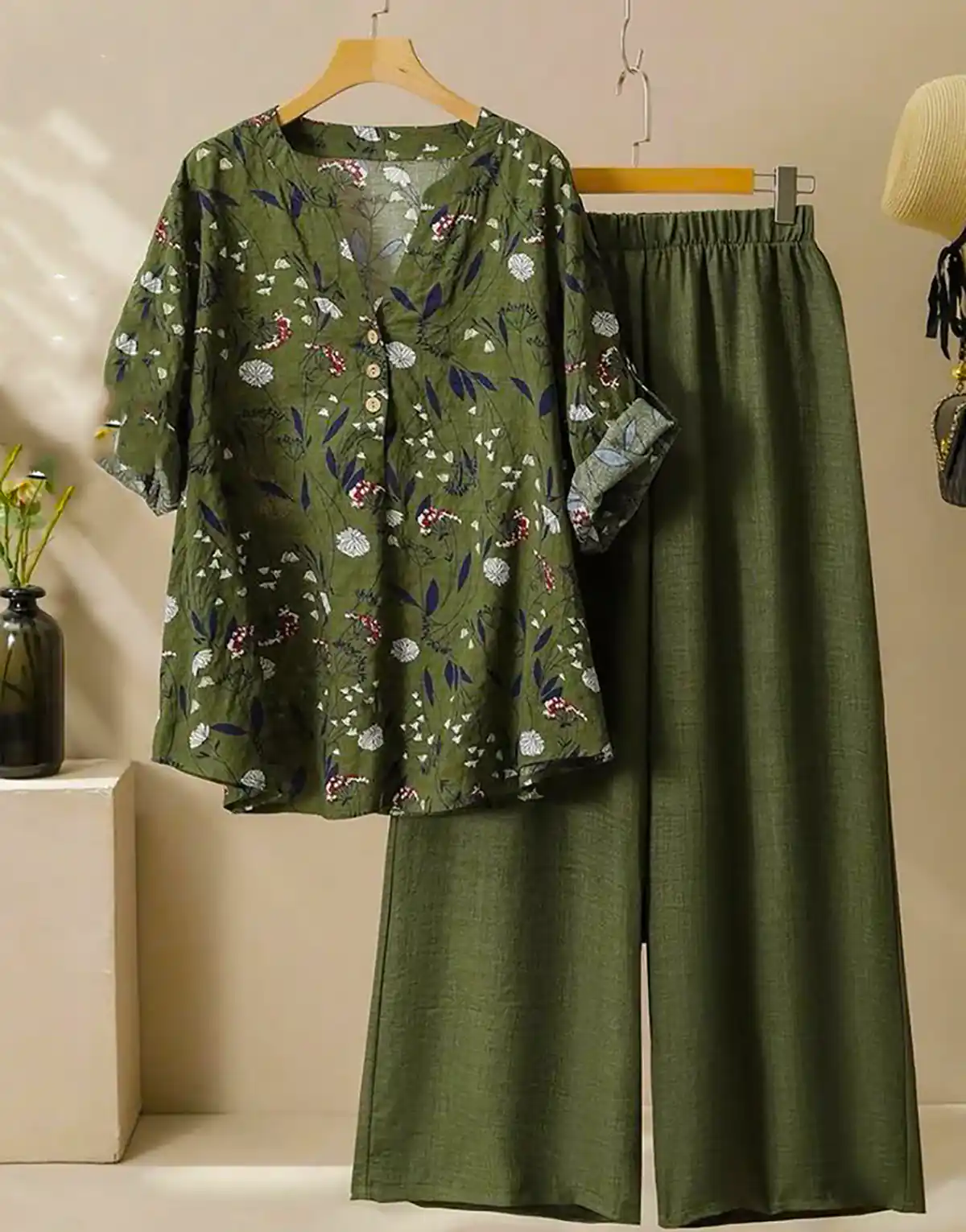 شومیز شلوار سایز بزرگ زیبا