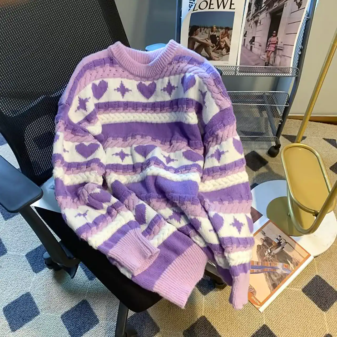 شومیز بافتنی جدید و زیبا