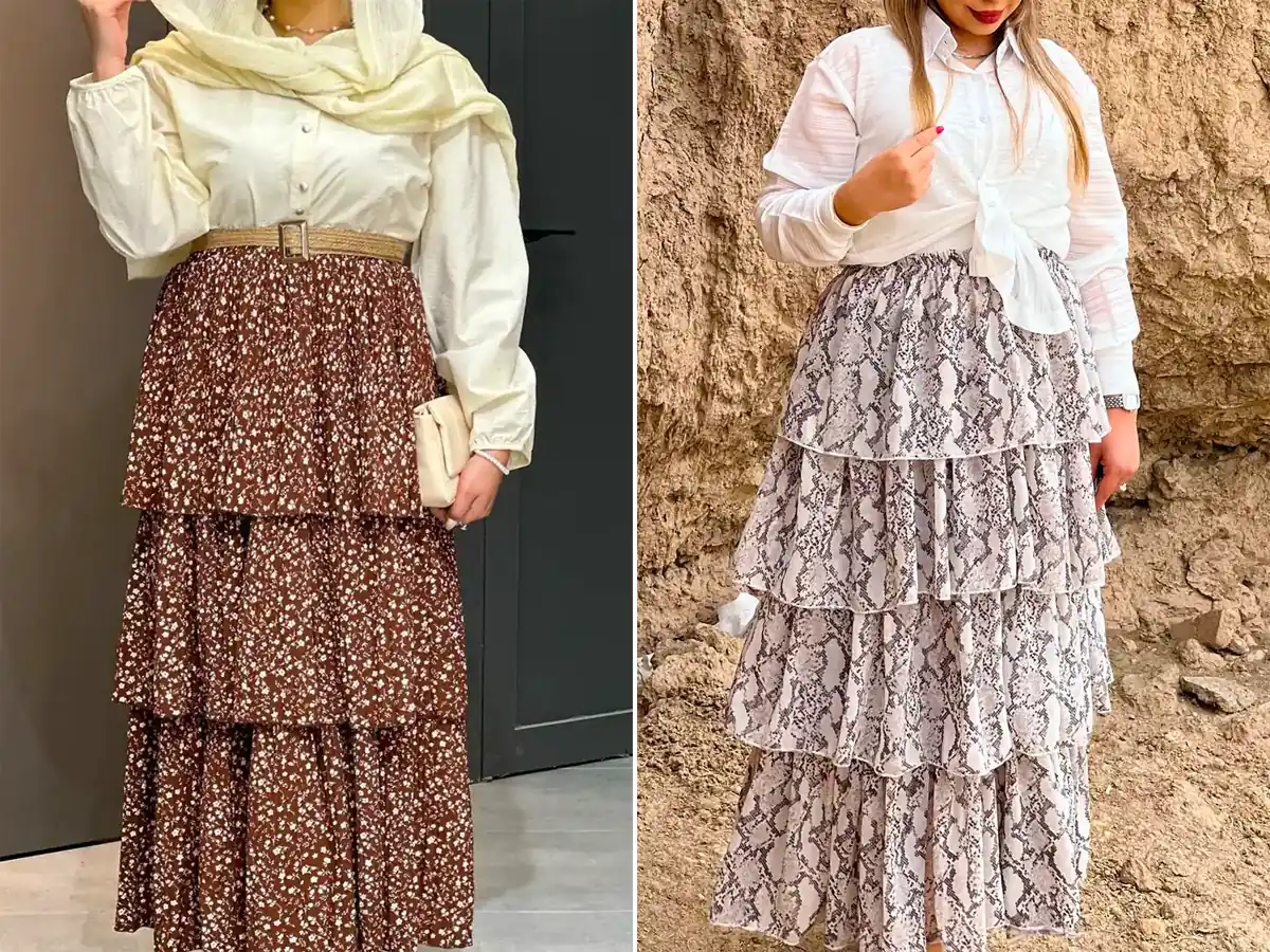 شومیز دامن باکلاس زنانه