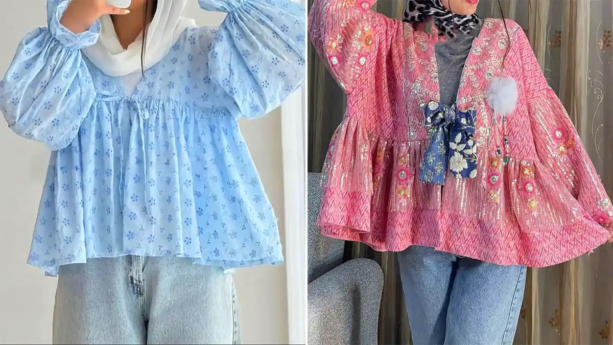 شومیز دخترانه کیوت و ساده