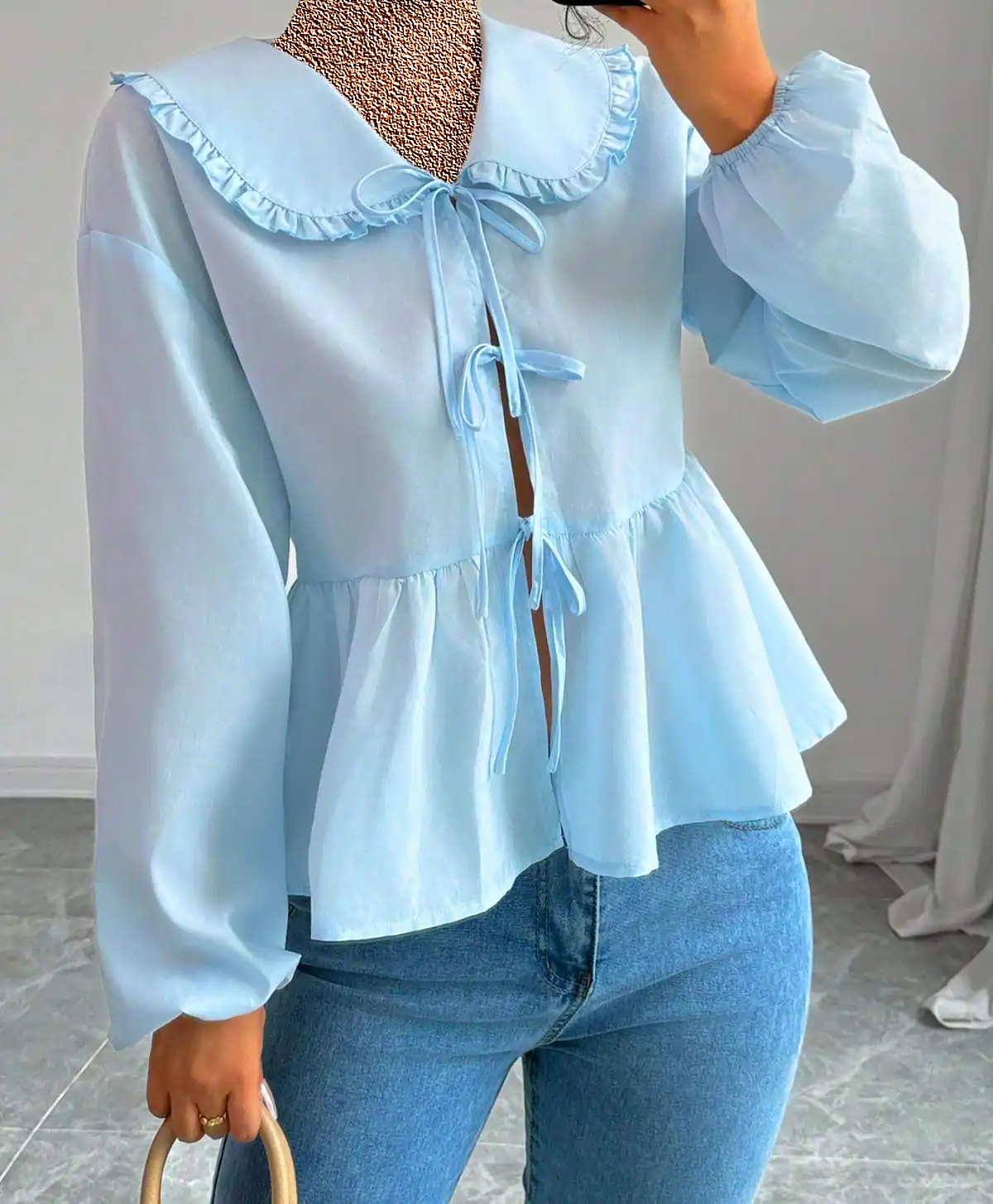 شومیز دخترانه کیوت و ساده