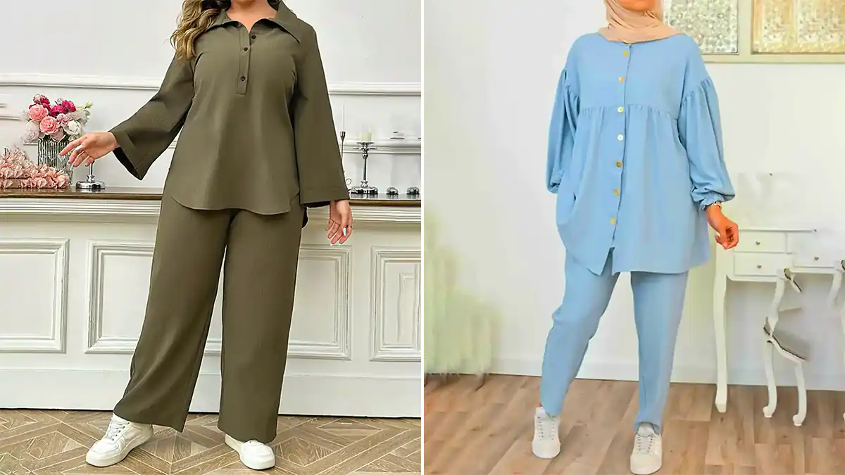 شومیز شلوار جدید زنانه